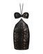 Сукня під зміїну шкіру Obsessive Vivianty dress XS/S, чорна SO7313 фото 5